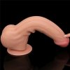 Dildo King size z ruchomą skórą Dual Layer Dong 29cm